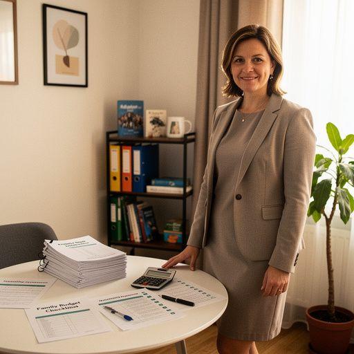 Könyvek és praktikus útmutatók, amelyek a családi pénzügyek kezelésére összpontosítanak.